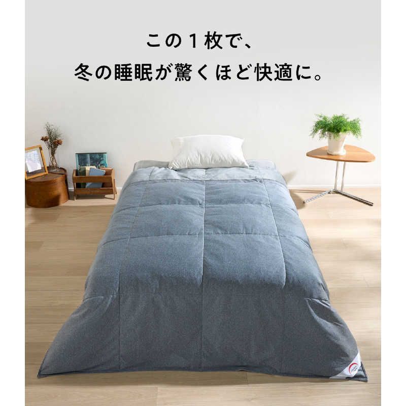 未開梱 モリリン コスモダウン掛けふとん チョコレートブラウン セミダブル 170×210cm DR_MR_CDKSD_BR