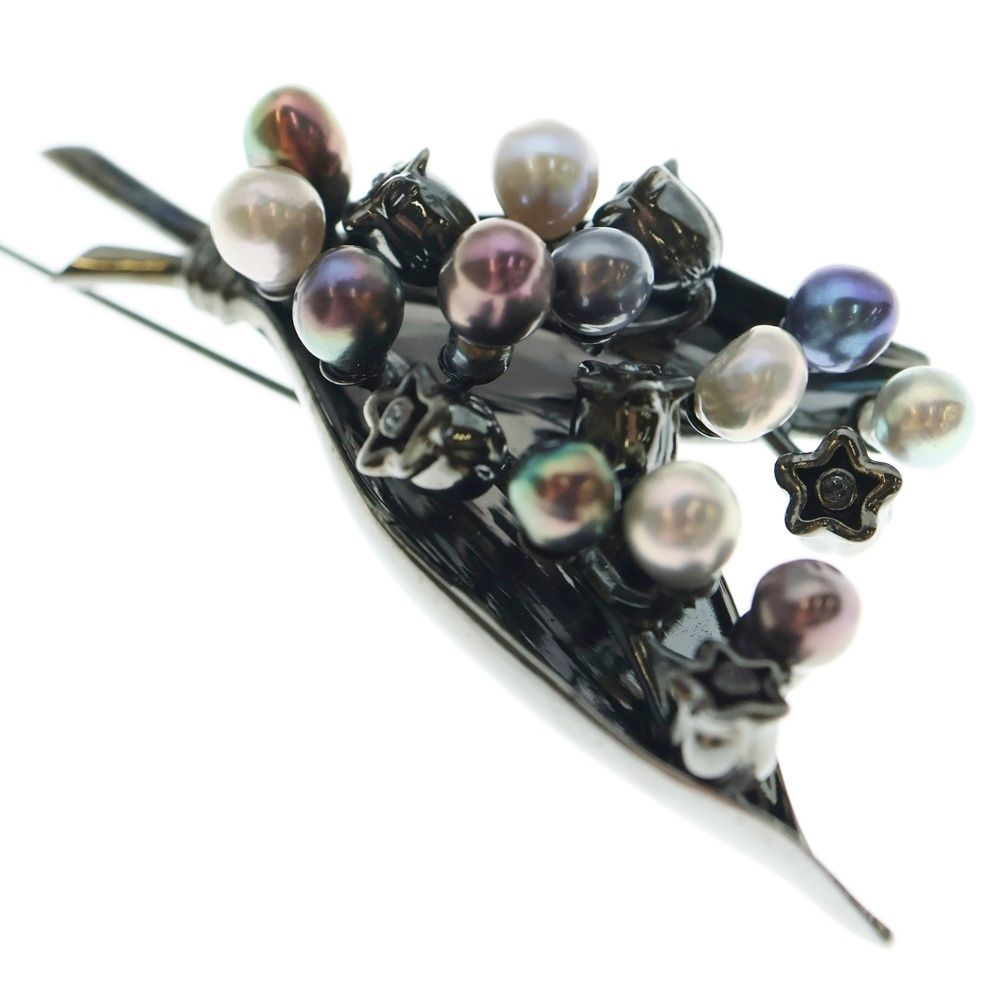 DIOR ディオール フラワー ピンブローチ ラベルピン マルチカラー NICORILABO_COM