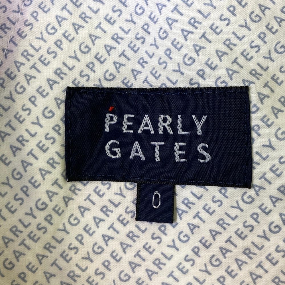 サイズ：0 PEARLY GATES パーリーゲイツ 055-0231712 パンツ ロゴ