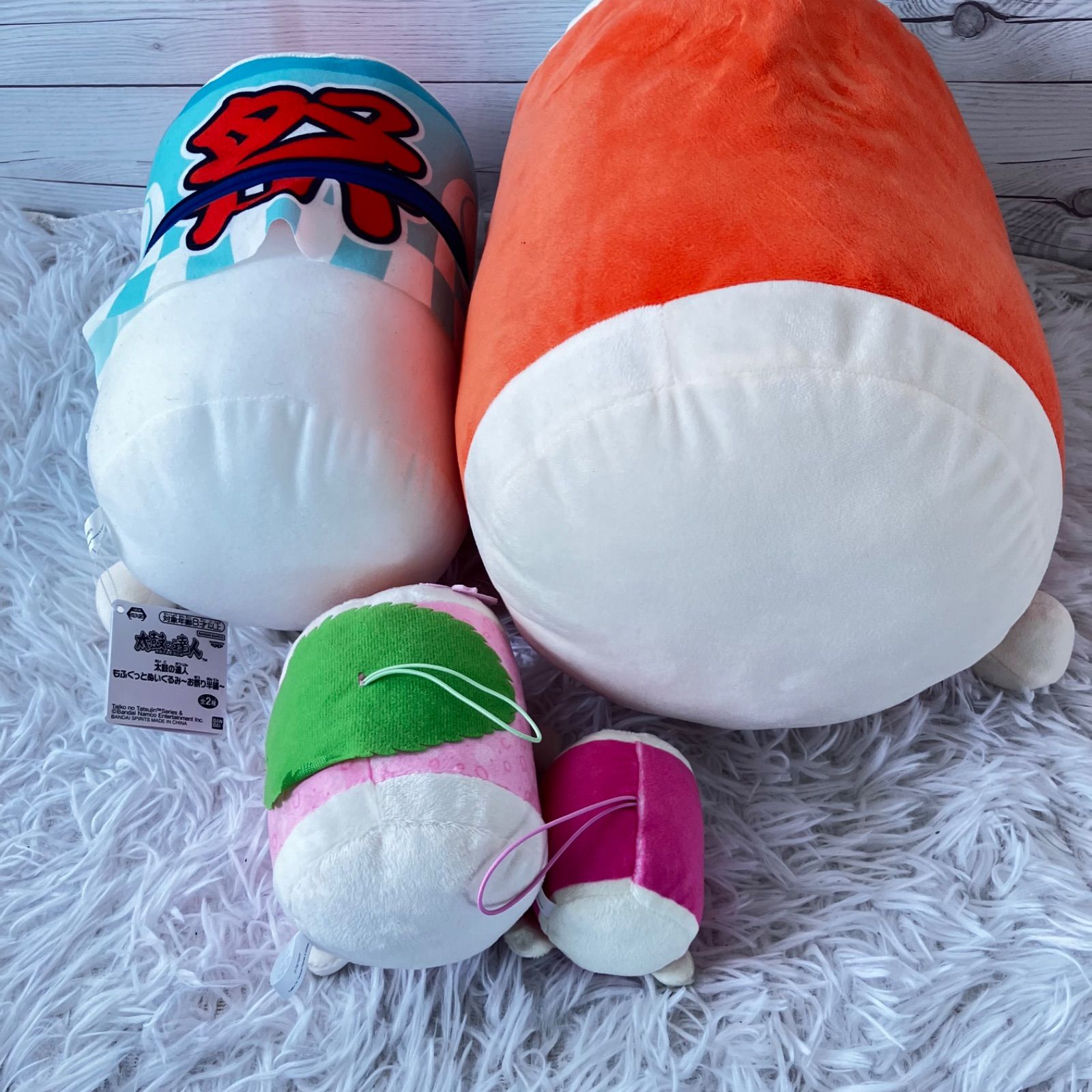 超破格人気5体太鼓の達人　もふぐっとぬいぐるみ～お祭り半纏～ Taiko no Tatsujin - Plush (和田どん もふぐっとぬいぐるみ