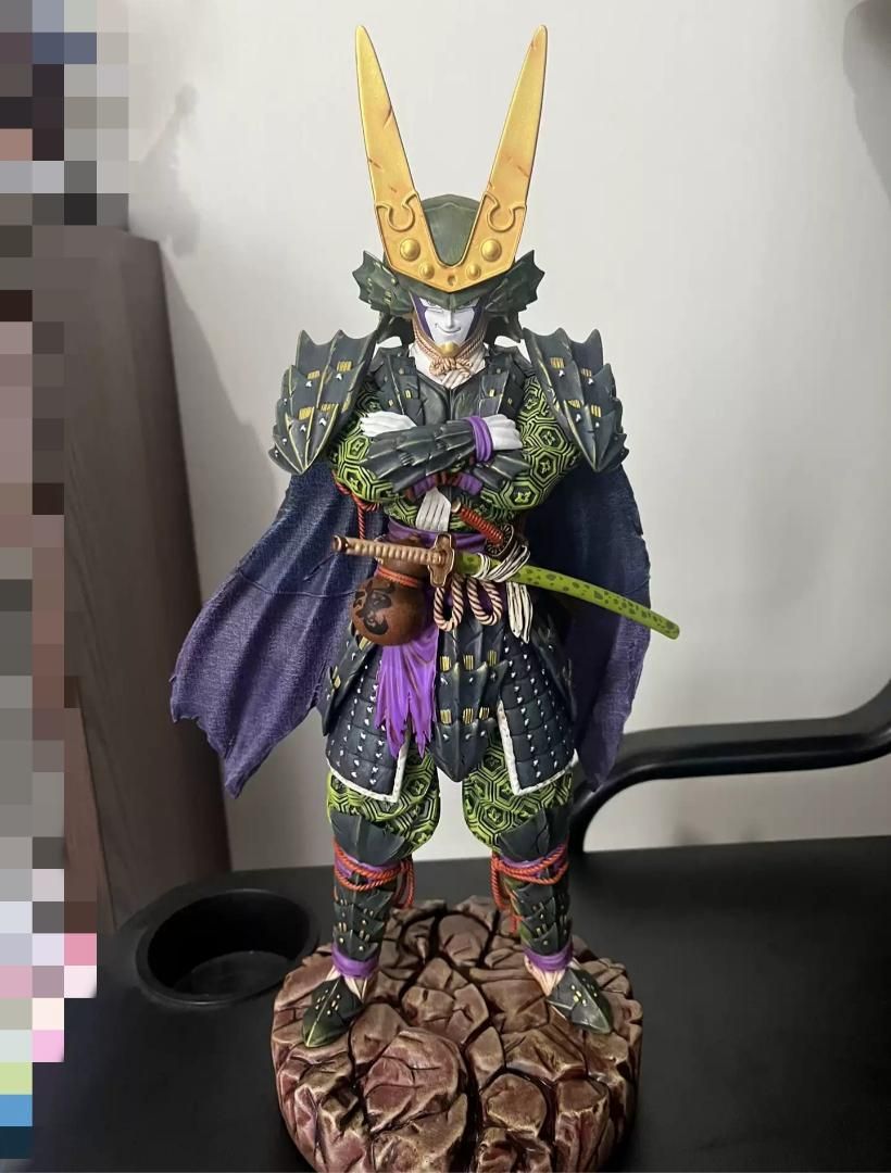 ドラゴンボール セル 武士 ガレージキット フィギュア 塗装済み完成品 ドラゴンボール セル 武士 ガレージキット フィギュア 塗装済み