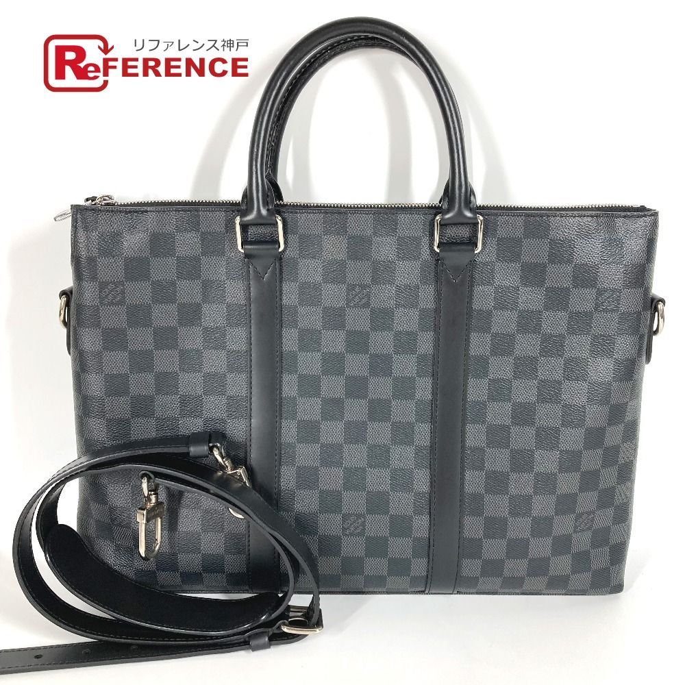 LOUIS VUITTON ルイヴィトン ビジネスバッグ アントン ブリーフケース N40024 ダミエグラフィットキャンバス ブラック