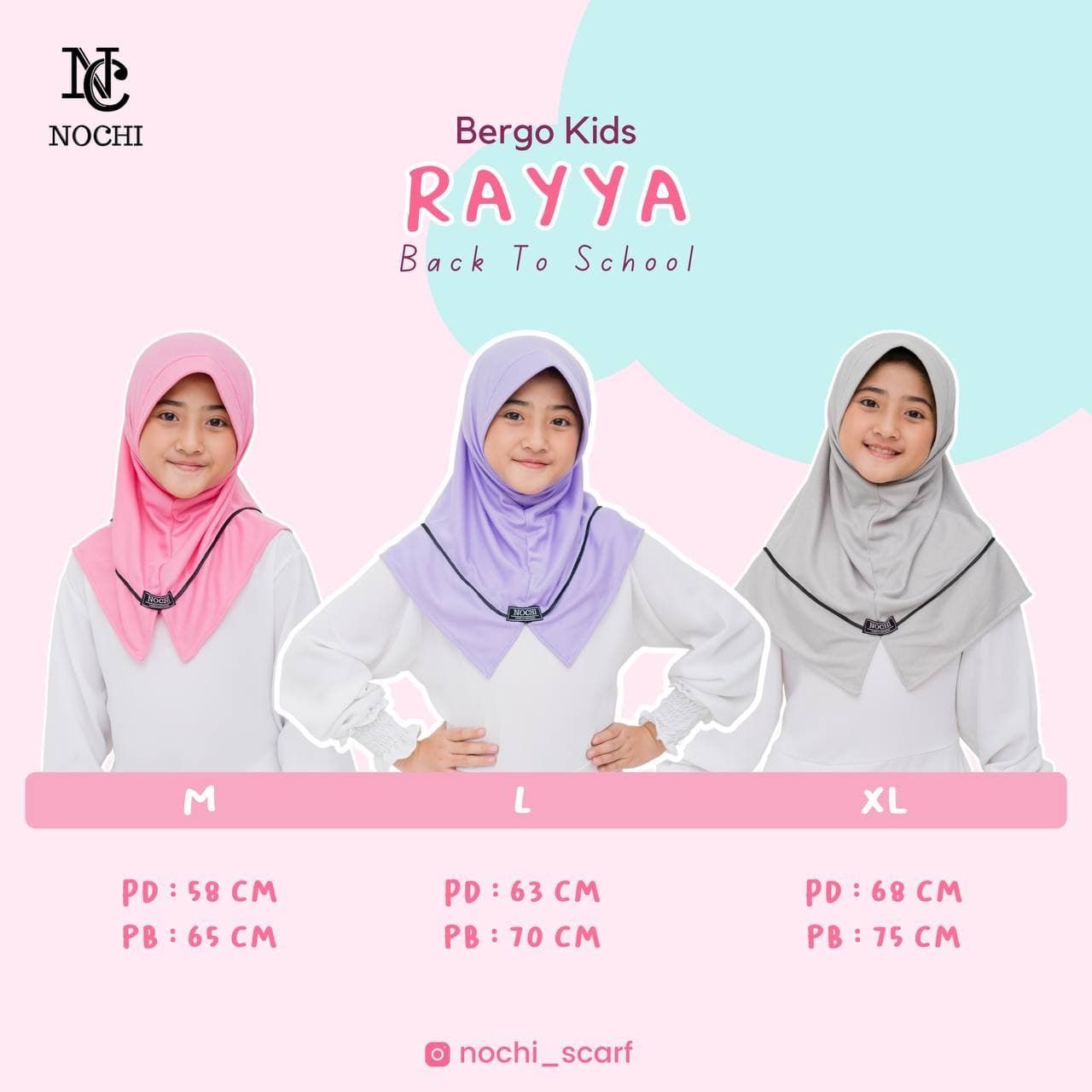 子供用ヒジャブ- Rayya Kids L size Hijab Cap Moslem Kids School Hijab ヒジャブ イスラム教 宗教  民族衣装 子供 キッズ ジュニア 女の子 女子 子ども こども - メルカリ