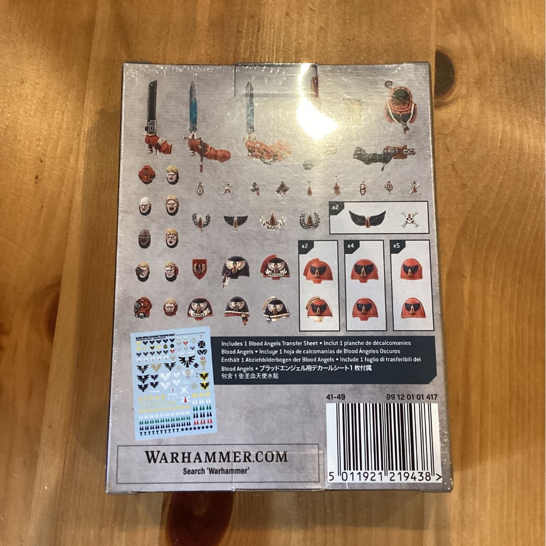 ブラッドエンジェル アップグレード＆デカールシート Blood Angels