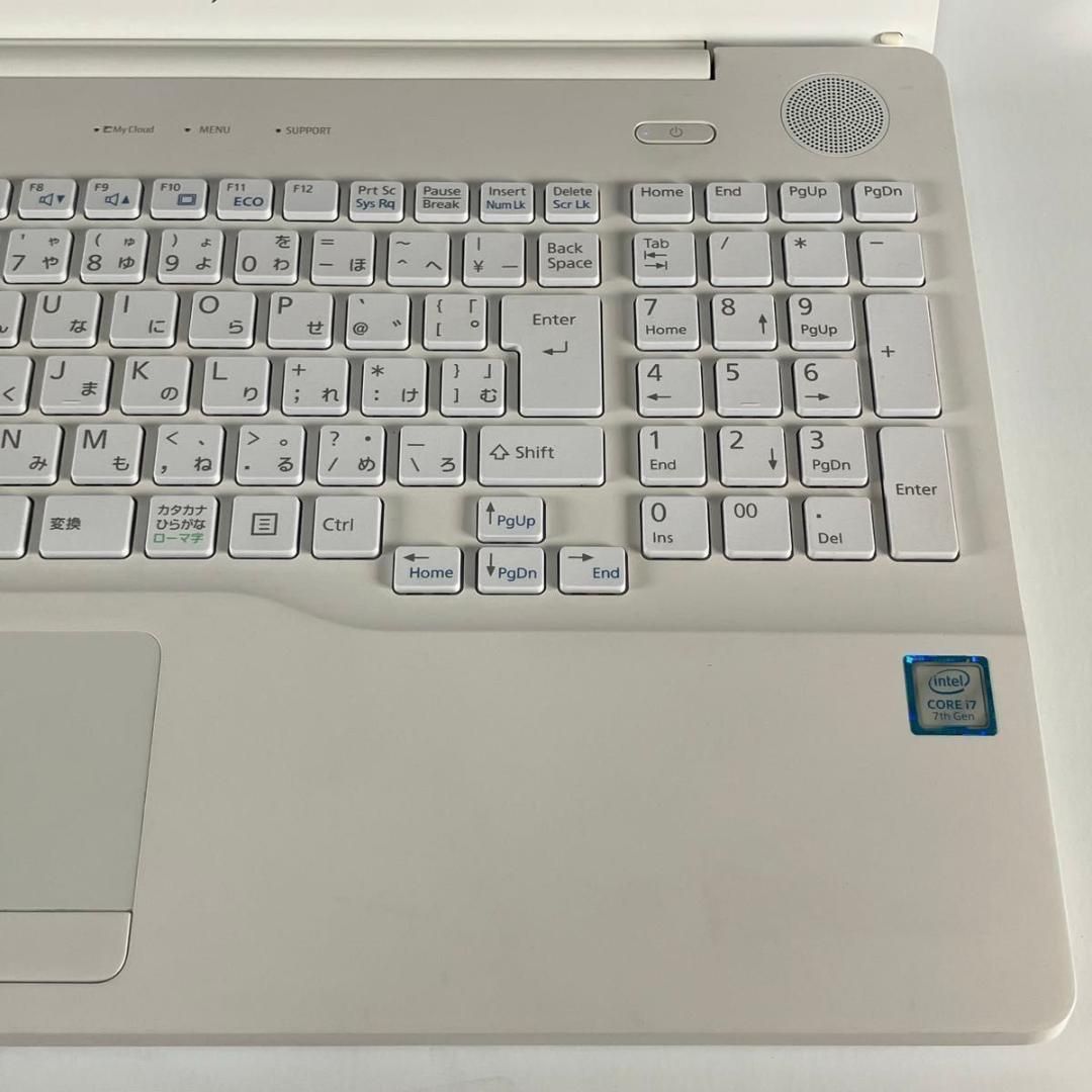 富士通】ライフブック i7 新品SSD1TB 16GB 白 ノートPC 富士通LifeBook
