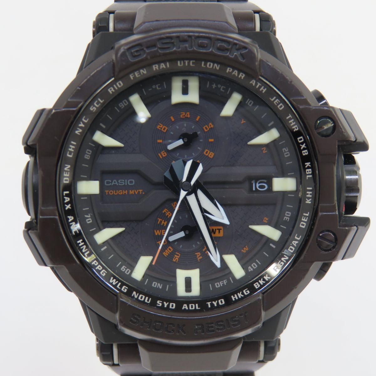 か*い様 GW-A1000FC GW-A1000 電波ソーラー スカイコックピッ 美品 G-SHOCK GW-A1000A スカイコックピット 電波ソーラー 稼働