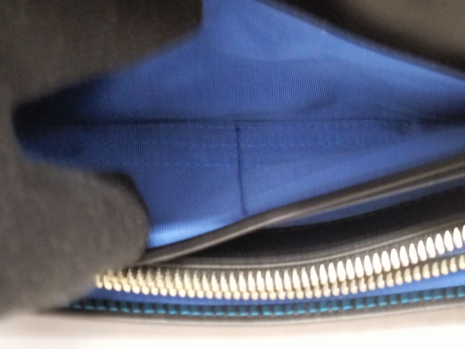 【美品】LANVIN en Bleu ランバンオンブルー  長財布 ブラック