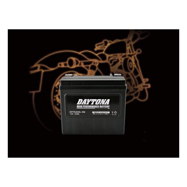 【新品】DAYTONA  デイトナ バッテリー ハイパフォーマンスバッテリー DYTX20HL-BS  MFタイプ D92891 (2441784)