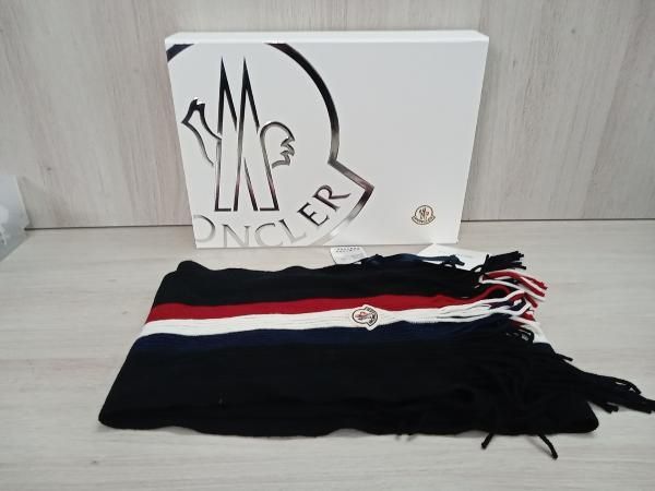 MONCLER モンクレール マフラー トリコロール Amazon | (モンクレール) MONCLER ニットマフラー メンズ ユニ