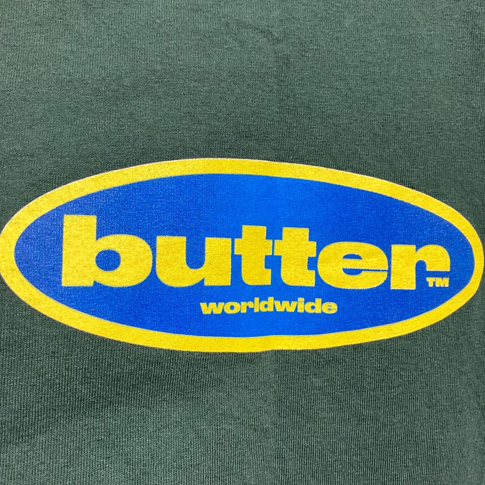 BUTTERGOODS バターグッズ ロゴ プリント Tシャツ 半袖 トップス BUTTERGOODS バターグッズ ロゴ プリント Tシャツ 半袖 トップス