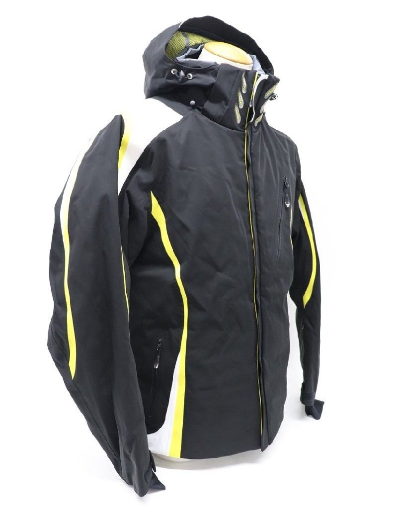 phenix - ワケあり フェニックス メンズ スキージャケット&amp;パンツ セットアップ L ブラック×ホワイト EPMD1016 R2503-182 ワケあり フェニックス メンズ スキージャケット&パンツ