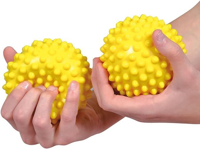 ギムニク触覚ボール10 (2個入)【バランスボール】黄 直径10cm 正規品