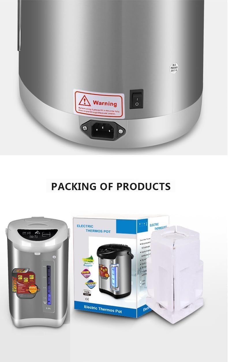 人気推薦◇電気ポット 5.8L【節電対策】電気ポット ポット マイコン式