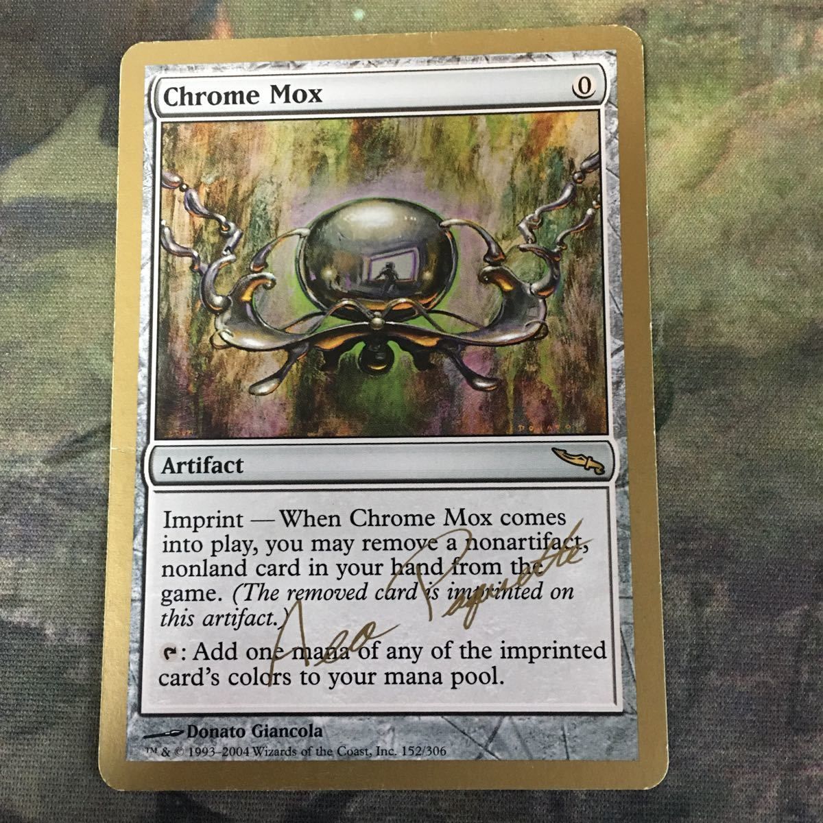 kw1 78 金属モックス 金枠 Chrome Mox WC04 Aeo Paquette EN