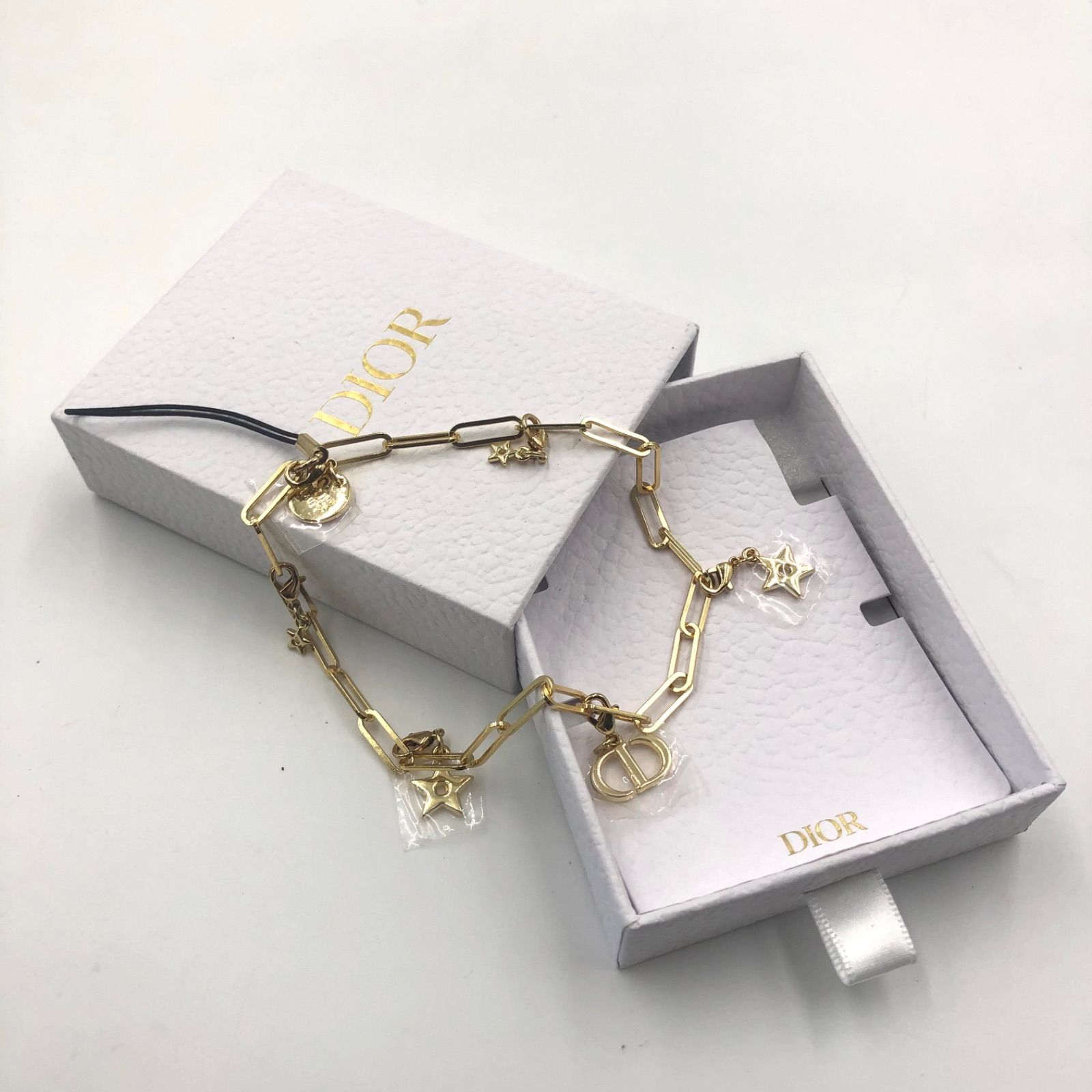 □未使用品□Dior ディオール ストラップチャーム スター 星 モチーフ 