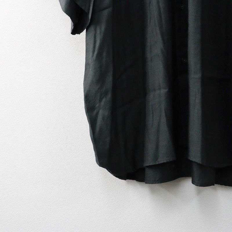 ウィロウ WIRROW Cupro Cotton Half Sleeve Shirt キュプラコットン  