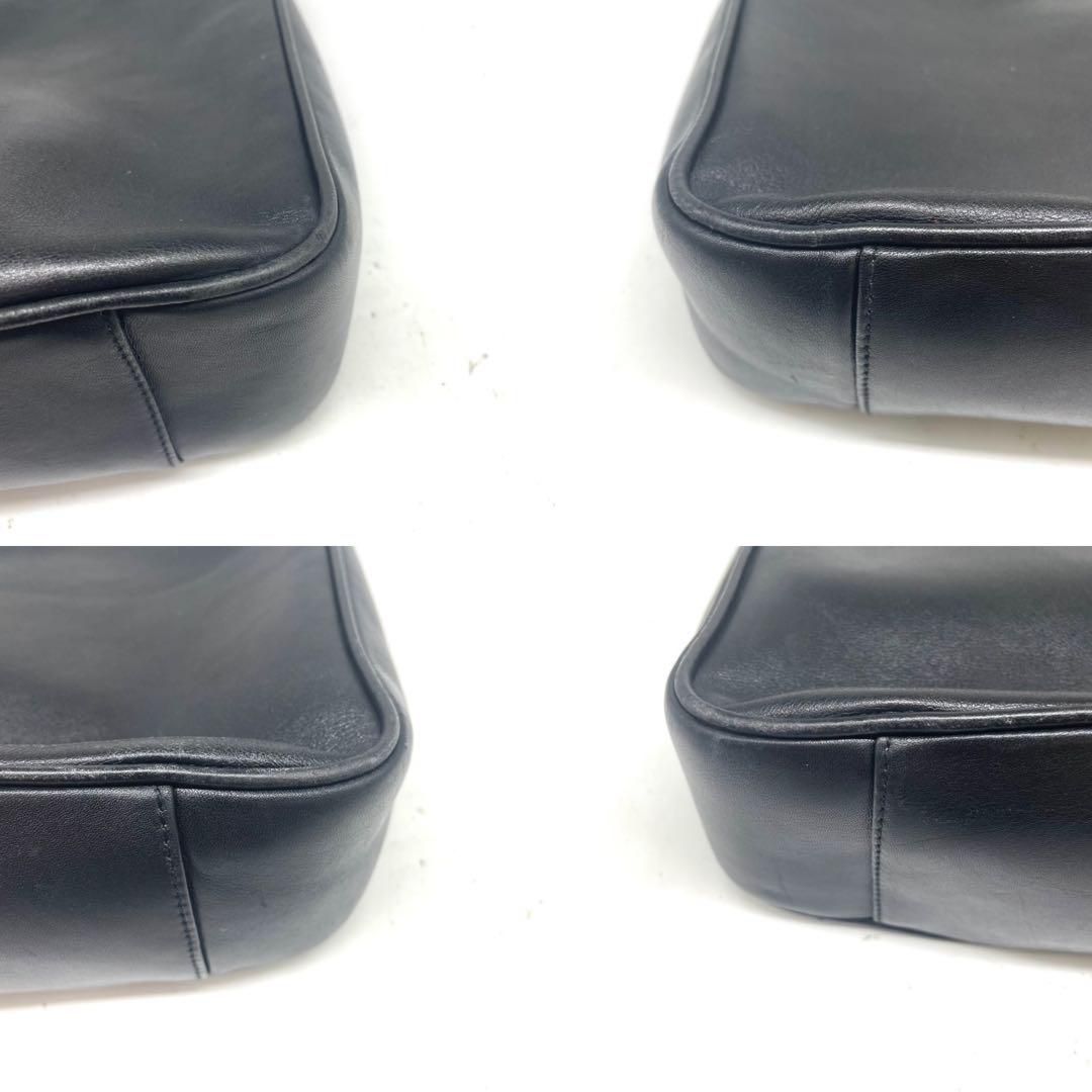 グッチ ハンドバッグ バンブー 革 黒 フォーマル ビジネス FT265