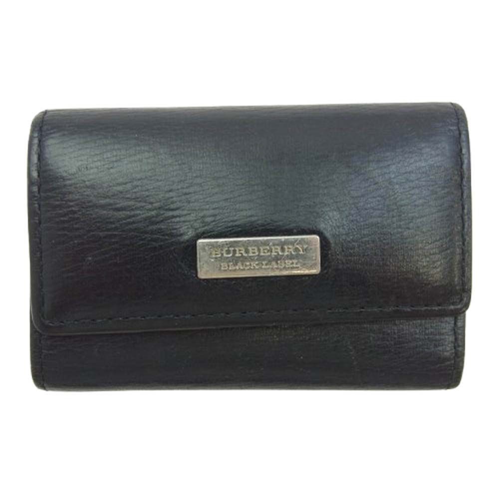 BURBERRY ブラック レザー キーケース 楽天市場】バーバリー