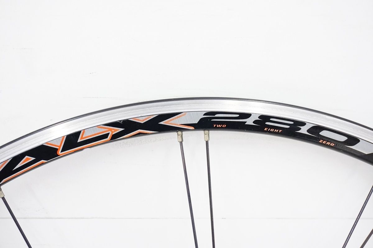 送料込み　700c A CLASS「エークラス」 ALX 280 シマノ A CLASS「エークラス」 ALX 280 シマノ10速 ホイールセット