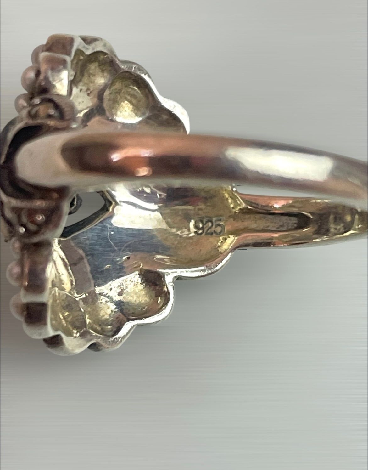 碌山リング マルカジットパール 未使用品] 碌山 リング カーネリアン