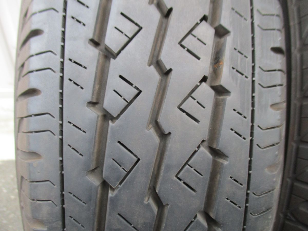 165R13 LT 6PR ブリヂストン V600 製 4本 T59290801 インボイス領収書発行