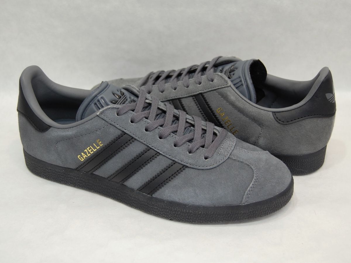 ADIDAS Gazelle J grey five/c black/gold mt アディダス ガゼル ガッツレー ジュニア キッズ グレー ブラック  ソール レディース SAMBA アメリカ USA 海外 - メルカリ