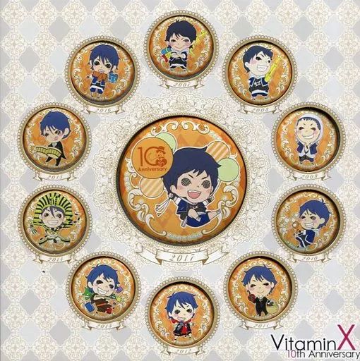 アニメキャラクター ピンズ・缶バッジセット 中古】バッジ・ピンズ(キャラクター) 仙道清春 先生と歩んだ10年