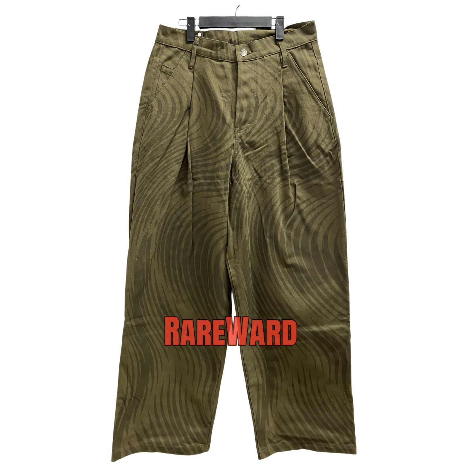 Dries Van Noten 23AW Pip printed cotton canvas pants ノッテン ピッププリント コットンキャンバス パンツ
