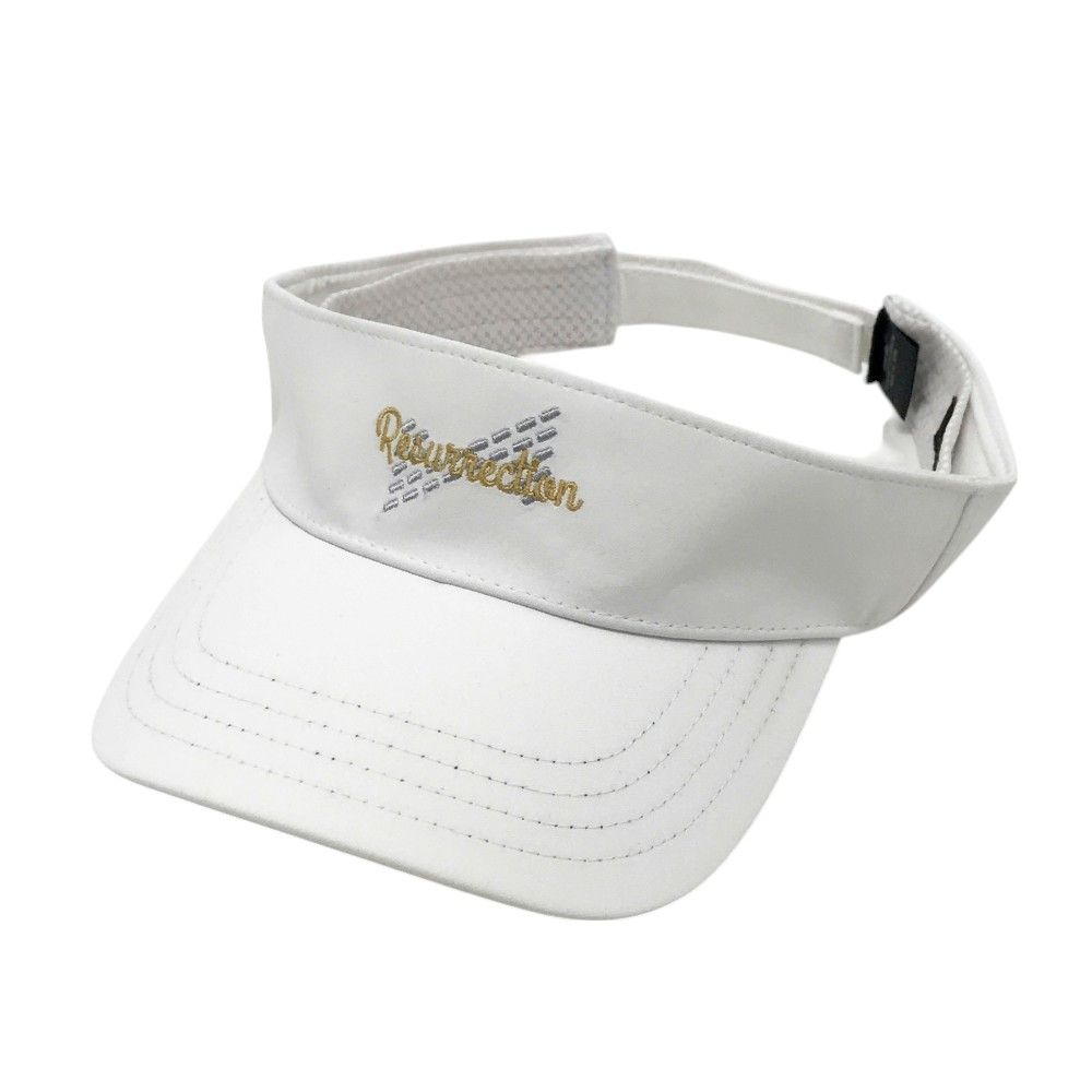 RESURRECTION レザレクション サンバイザー ホワイト系 フリー