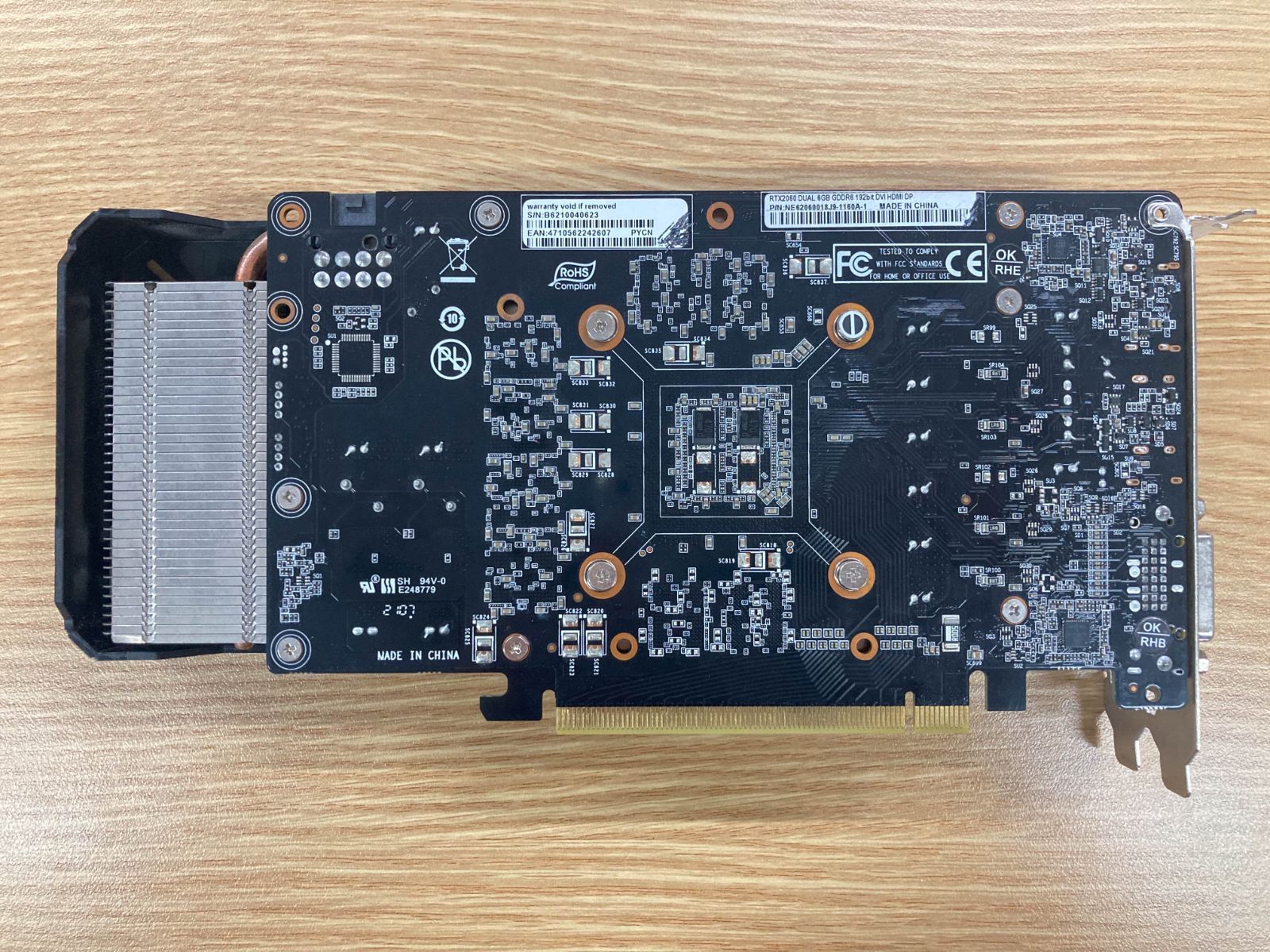 RTX 2060 Dual】GeForce RTX 2060 Dual Palit グラフィック
