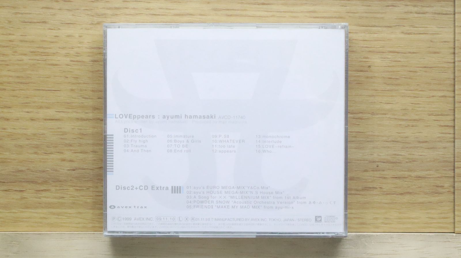 国内盤CD☆浜崎あゆみ/Ayumi Hamasaki □ LOVEppears