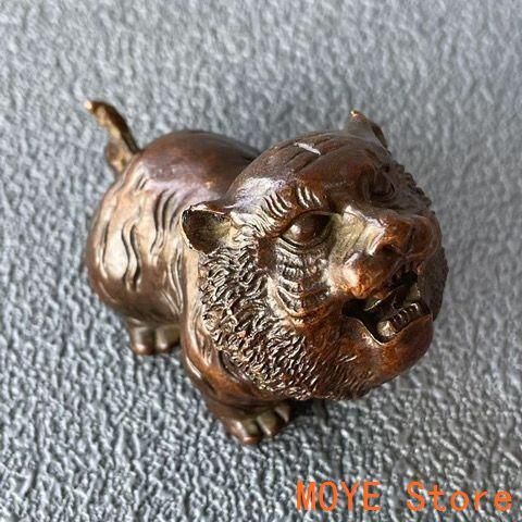 銅 細工 茶道具 香道具 蓋置 置物 おしどり 銅製