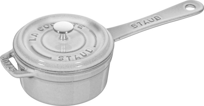 3営業日で発送 STAUB ストウブ ストウブ スモール ソースパン １０㎝４０５０９－５３６ グレー RST4903