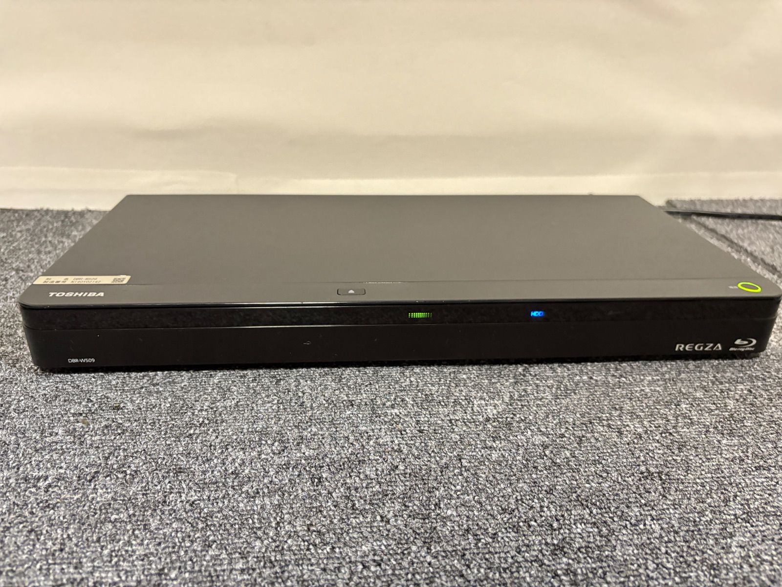 TOSHIBA ブルーレイレコーダー DBR-W509 Yahoo!オークション -「509」(東芝) (ブルーレイレコーダー)の