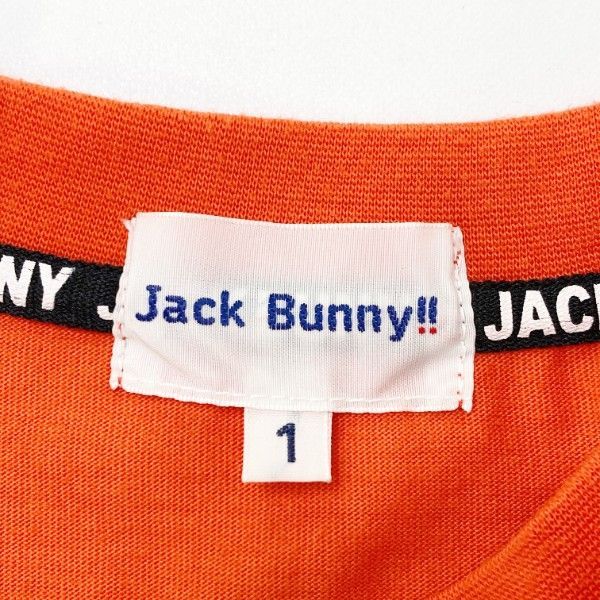 JACKBUNNY ロゴプリント Tシャツ オレンジ JACKBUNNY ロゴプリント Tシャツ オレンジ オレンジ 新品タグ付き