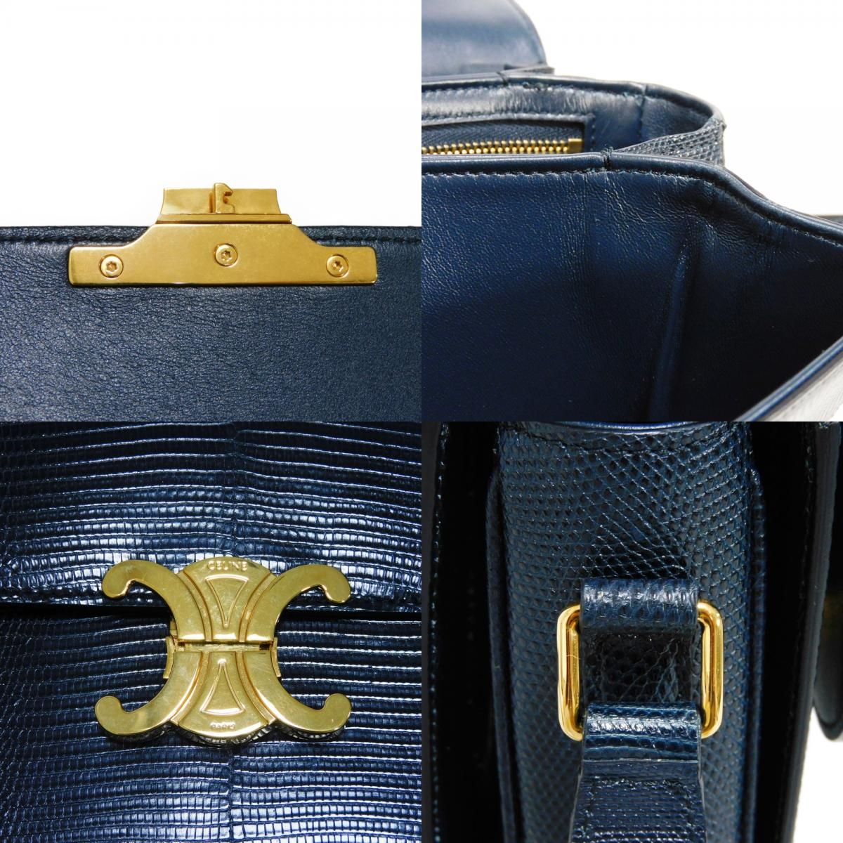 CELINE セリーヌ クラシック ミディアム トリオンフ ロゴ マカダム 