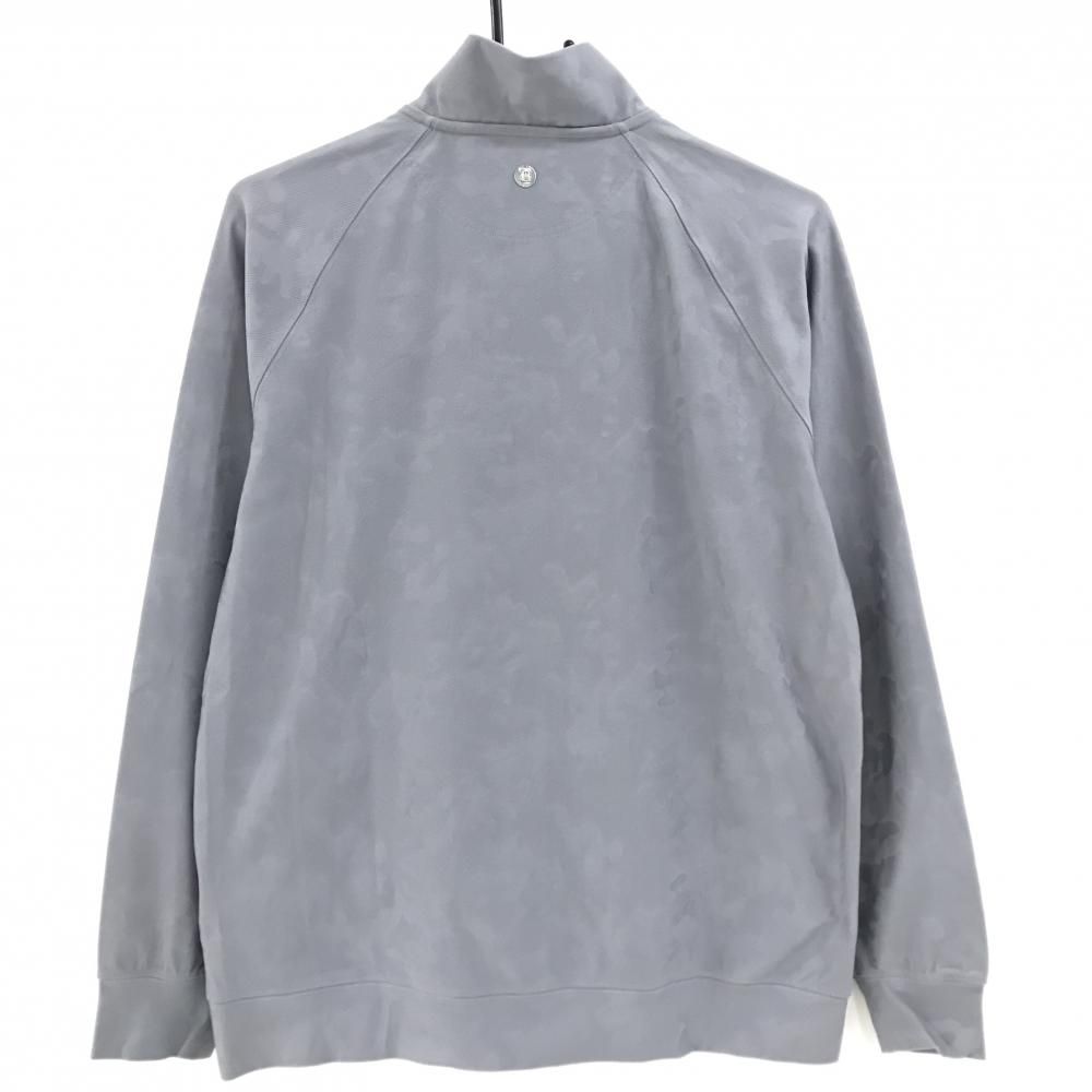 ブリーフィング ジャケット ライトグレー 迷彩 カモフラ メンズ M ゴルフウェア BRIEFING