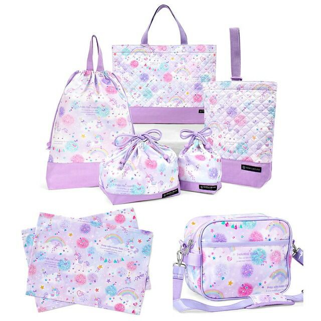 COLORFUL CANDY STYLE 新品 入園準備 7点セット ユニコーン