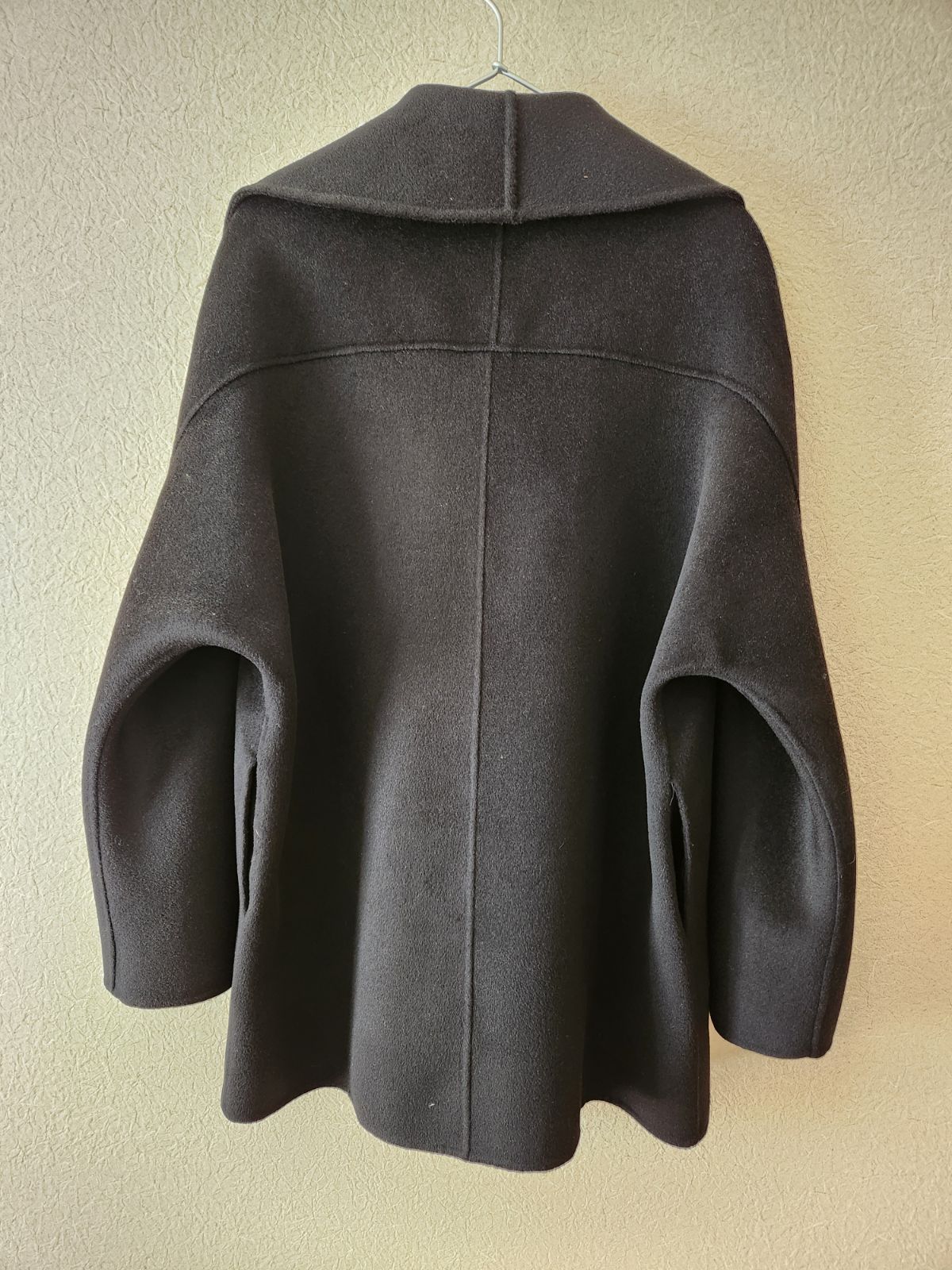 ザ ロウ THE ROW Polli ウールカシミヤ ショールカラーコート XS 極美品 ザ ロウ THE ROW コート ジャケット POLLI JACKET ポリ