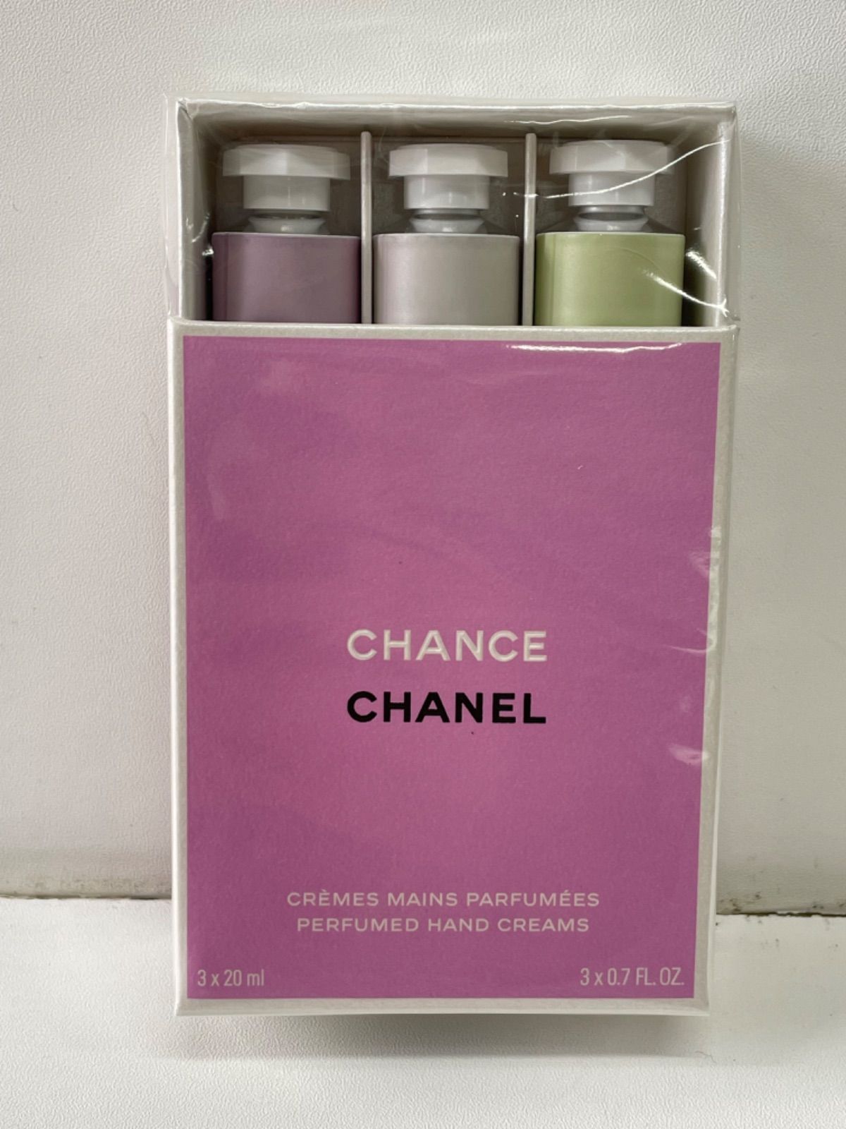 K243 K CHANCE CHANEL チャンス シャネル クレーム マン ハンドクリーム 20ml ３本入り