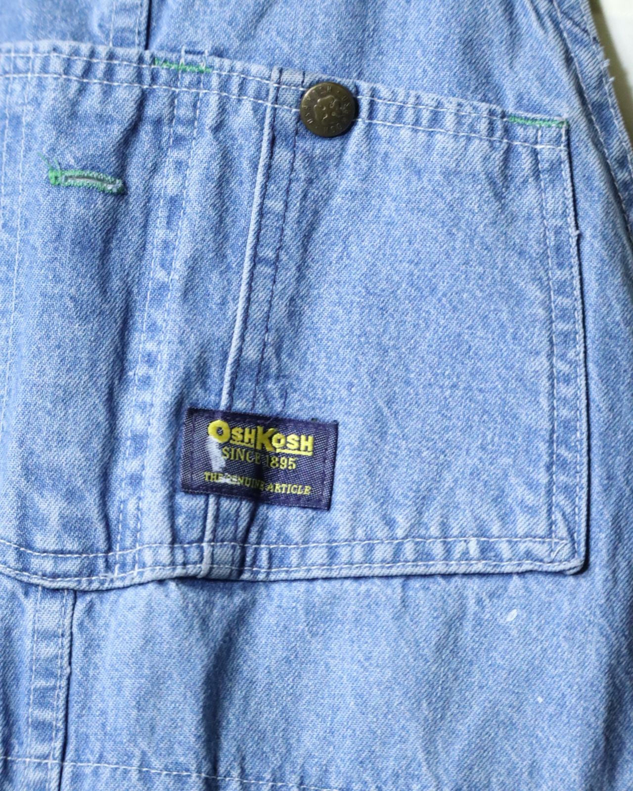 1980s OSHKOSH oversized denim overall 80年代 オシュコシュ オーバー