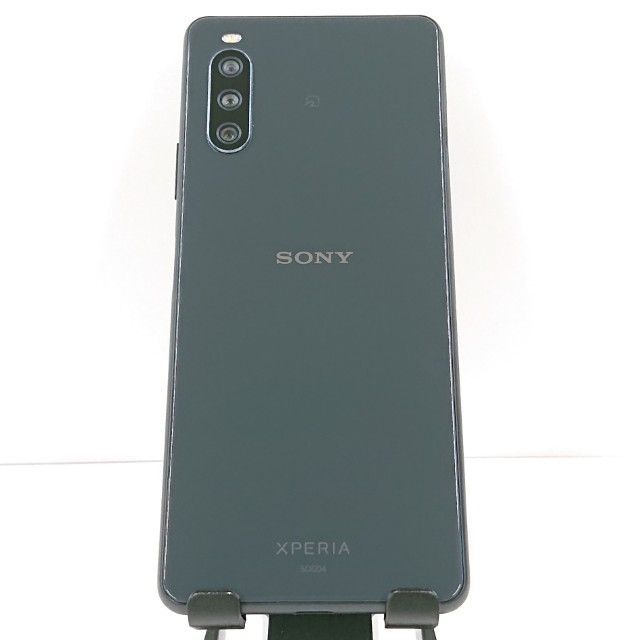 Xperia 10 III SOG04 au ブラック 送料無料 本体 小売業者 c11047 au
