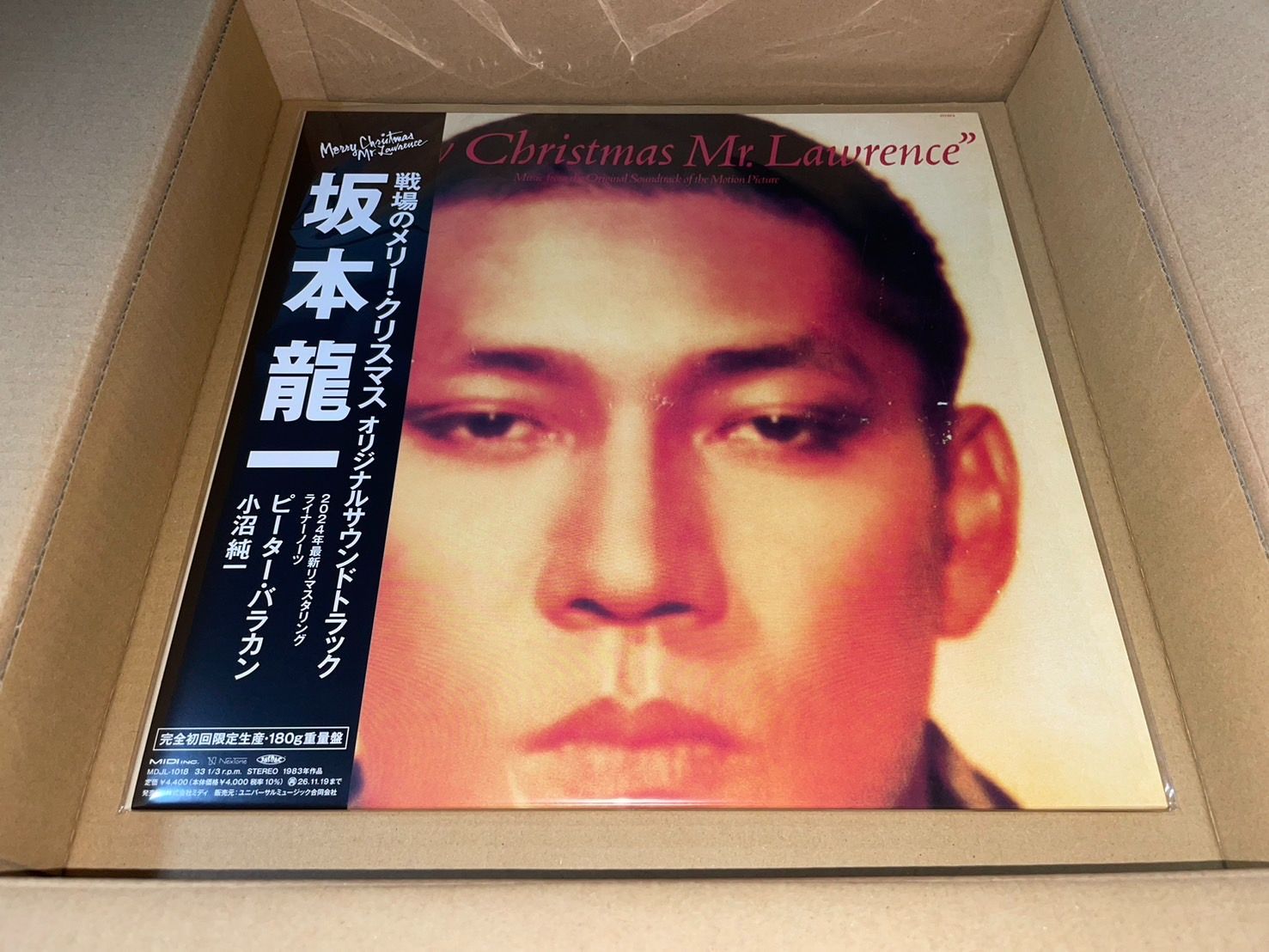 戦場のメリークリスマス 180グラム重量盤レコード 輸入盤