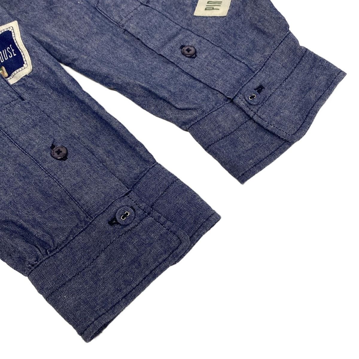 PINK HOUSE ピンクハウス ブルゾン レディース - ネイビー×白×マルチ 長袖 テディベア 春 秋 SIROKUMA-CORPORATION_COM