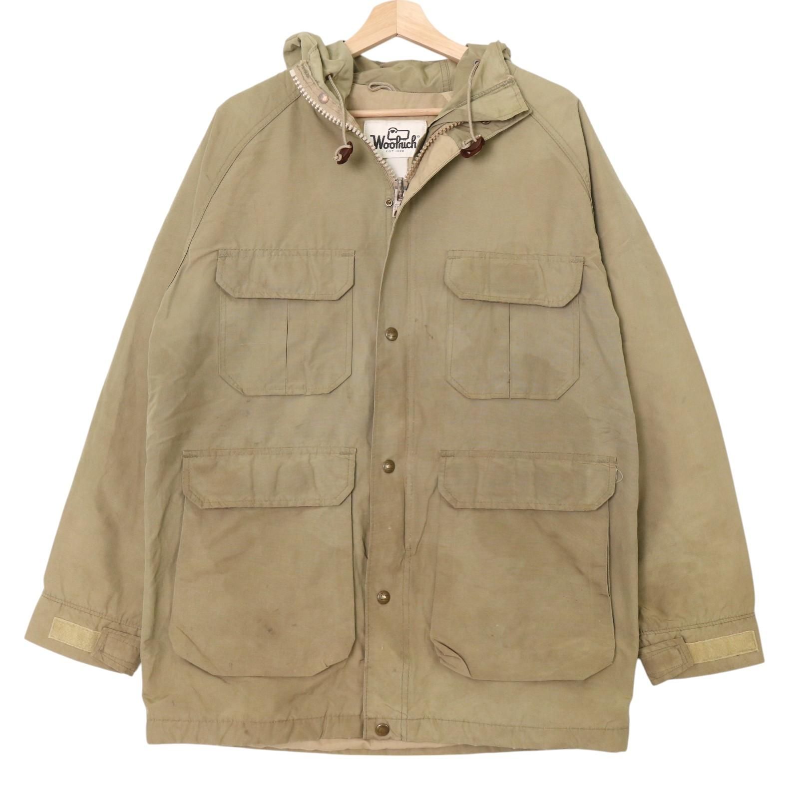 70年代 WOOLRICH ウールリッチ マウンテンパーカー アウトドア カーキ 