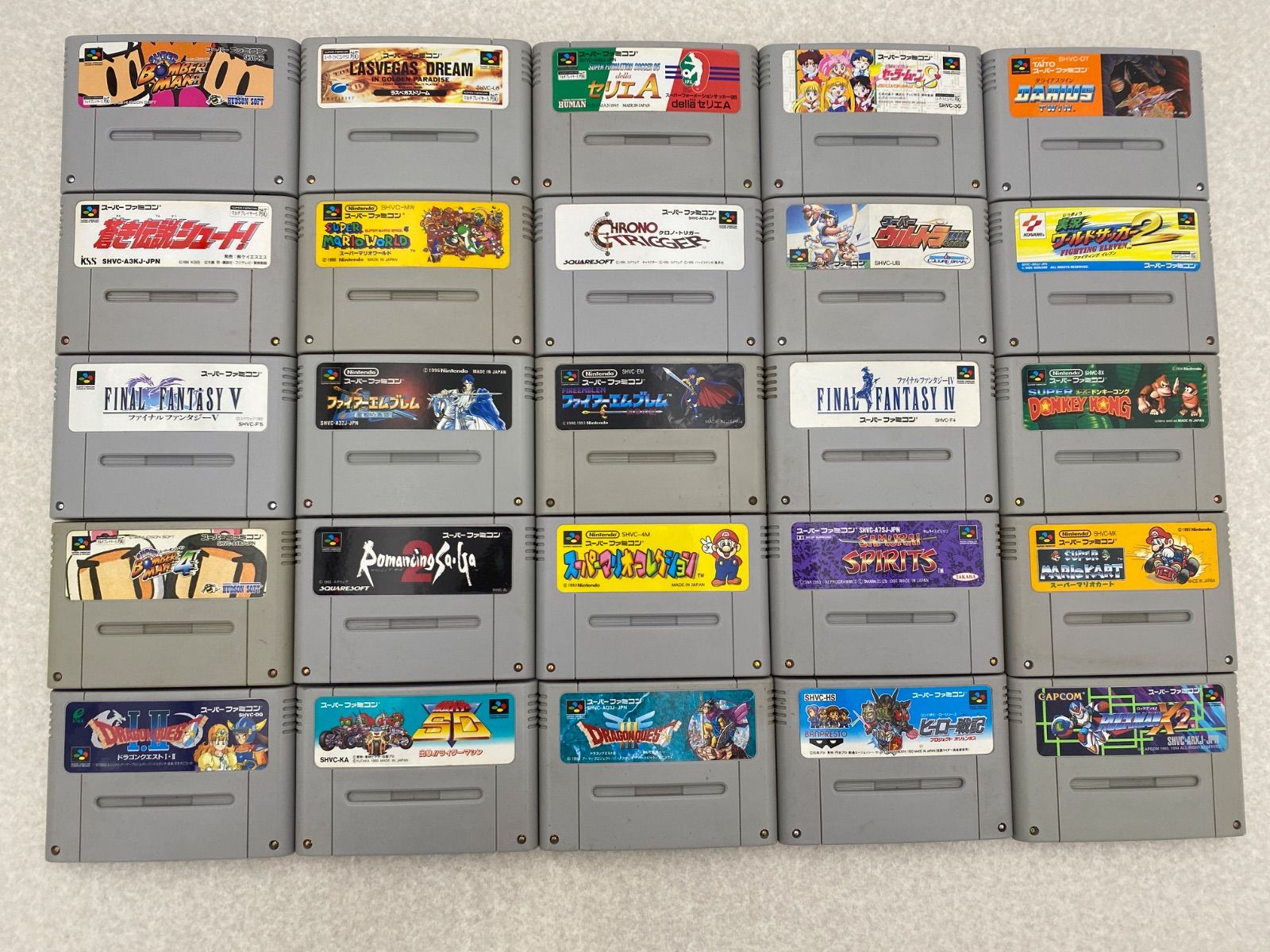 スーパーファミコンソフト まとめ売り 45点 2025年最新】Yahoo