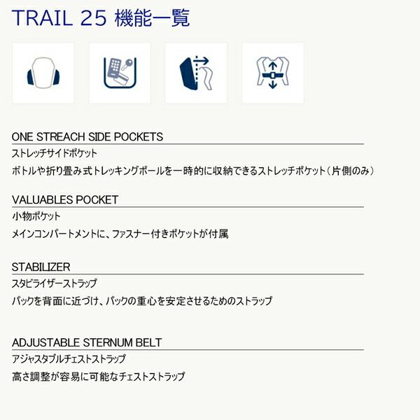 げ ドイター トレイル25 Deuetr リュック バックパック 3253 ウェーブ OLIVEOS_COM_TR
