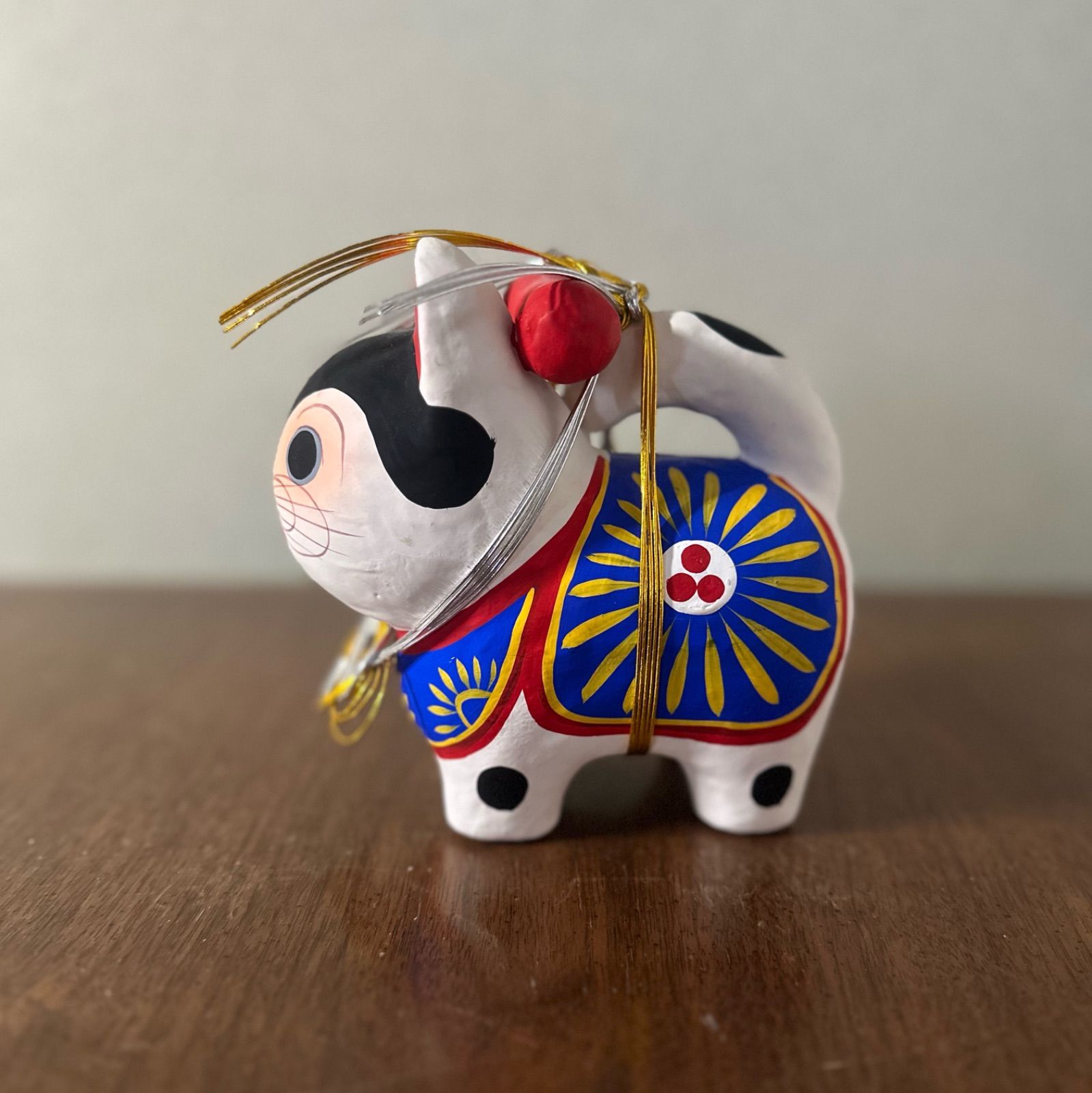 江戸玩具◇張り子 張子 戌 狛犬◇縁起物 郷土玩具 民藝 和紙 干支 招福