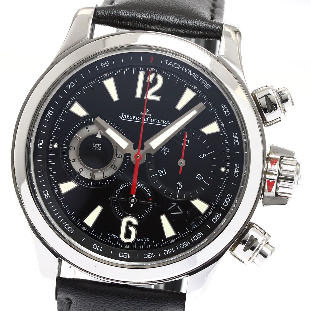 u*i様 美品 ジャガールクルト マスターコンプレッサー Q1728420 ボー ジャガールクルト/マスターコンプレッサー/自動巻/GMT/Q1728420