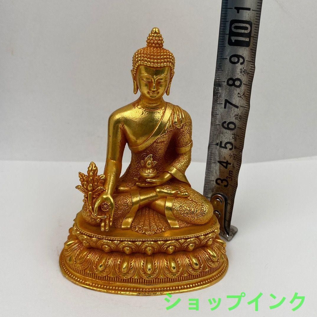 地蔵 菩薩 観音 釈?登頂薬剤師?仏 銅製 仏像 彫刻 置物 開運 風水 地蔵